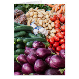 Eggplant Cucumbers Tomaten/Paradeiser Kartoffeln G