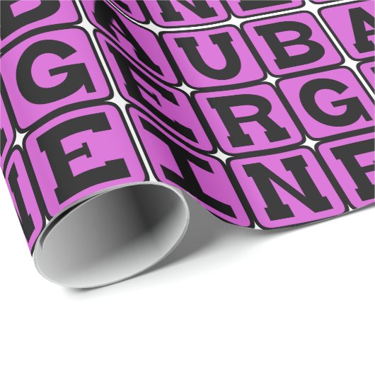 Eggplant, Eggpflanze Geschenkpapier (Rolleneckpunkt)