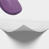 Eggplant - Emoji Geschenkpapier (Ecke)