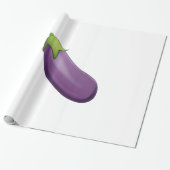 Eggplant - Emoji Geschenkpapier (Ungerollt)