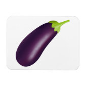 Eggplant Emoji Magnet (Horizontal)
