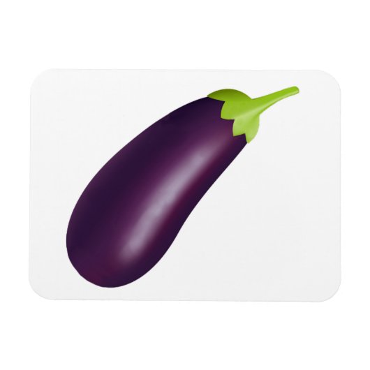 Eggplant Emoji Magnet (Horizontal)