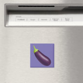 Eggplant Emoji Magnet (In Situ (Geschirrspüler))