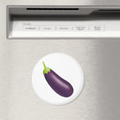 Eggplant Emoji Magnet (In Situ (Geschirrspüler))