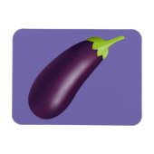 Eggplant Emoji Magnet (Horizontal)