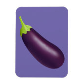 Eggplant Emoji Magnet (Vertikal)