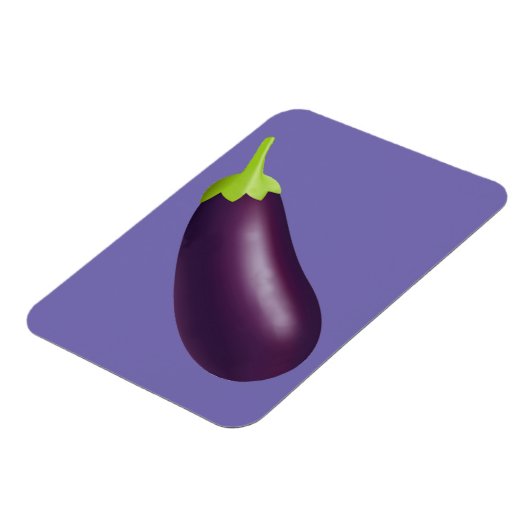 Eggplant Emoji Magnet (Linke Seite)