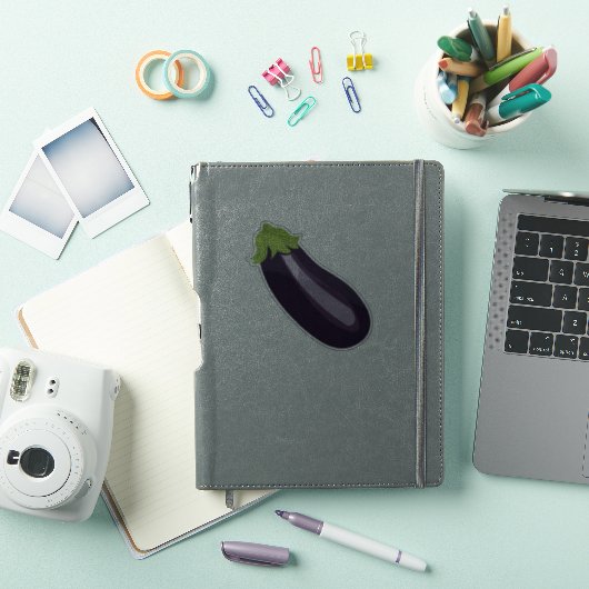Eggplant Emoji Sticker (iPad Hülle)