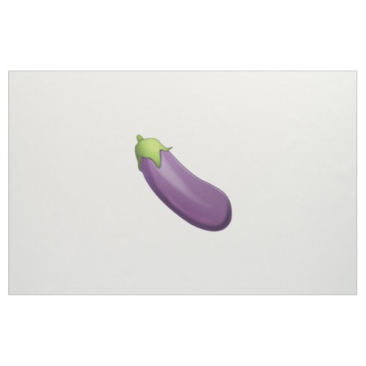 Eggplant - Emoji Stoff (Yard (91,4 cm))