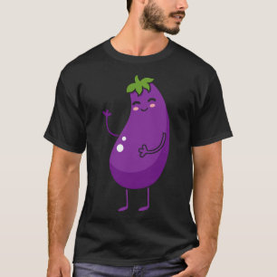 Eggplant - Fruchtgeschenk Frucht Gewitter Brotpfla T-Shirt