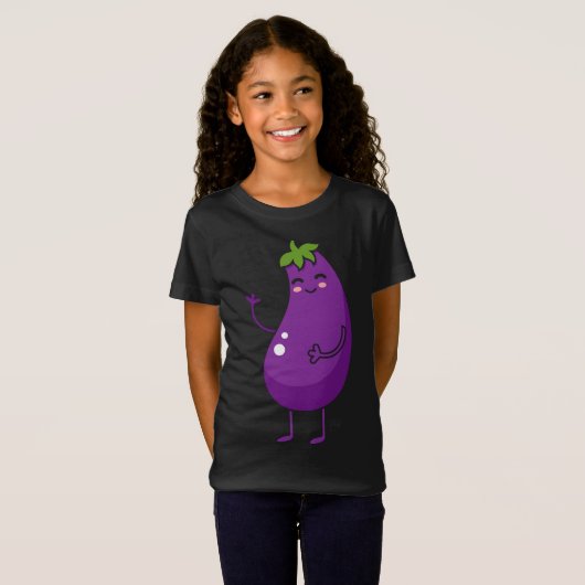 Eggplant - Fruchtgeschenk Frucht Gewitter Brotpfla T-Shirt (Vorne ganz)