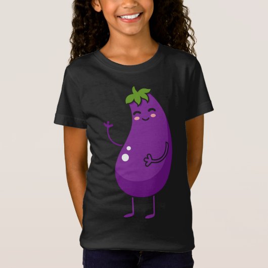 Eggplant - Fruchtgeschenk Frucht Gewitter Brotpfla T-Shirt (Vorderseite)