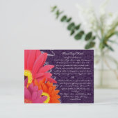 Eggplant Gerber Begleitkarte (Stehend Vorderseite)