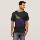 Eggplant Is Life Fun Graphic Vegetable 1 T-Shirt (Vorne ganz)