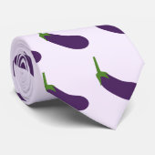 Eggplant Krawatte (Gerollt)
