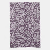Eggplant Lila Damask Küchentuch (Vertikal)