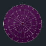 Eggplant Lila Solid Color Dartscheibe<br><div class="desc">Eggplant Lila Solid Color</div>