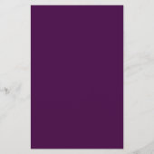 Eggplant Lila Solid Color Flyer (Vorne)