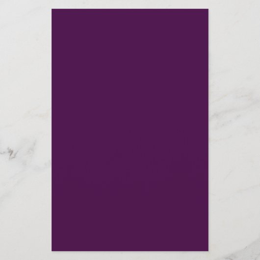 Eggplant Lila Solid Color Flyer (Hinten)
