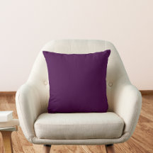 Eggplant Lila Solid Color