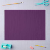 Eggplant Lila Solid Color Seidenpapier (Basteln)