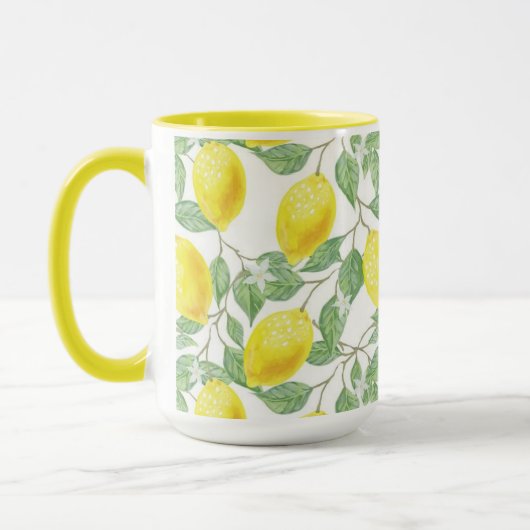 Eggplant Lost in einer Zitronenbaum 15 oz Combo Ta Tasse (Links)