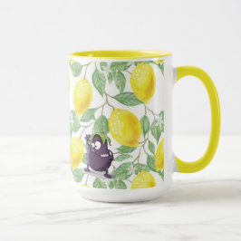 Eggplant Lost in einer Zitronenbaum 15 oz Combo Ta Tasse