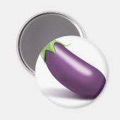 Eggplant Magnet (Vorderseite/Rückseite)