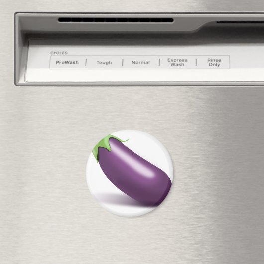 Eggplant Magnet (In Situ (Geschirrspüler))