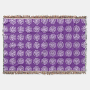 Eggplant Mandala Decke