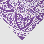 Eggplant Mandala Seidenpapier (Ausschnitt)