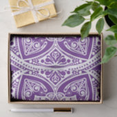 Eggplant Mandala Seidenpapier (Geschenk)