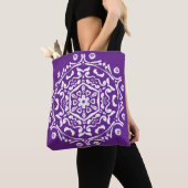Eggplant Mandala Tasche (Von Nahem)