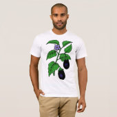 Eggplant Mens T - Shirt (Vorne ganz)