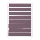 Eggplant modische Single-Farbe (Bogen)