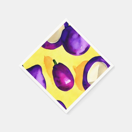Eggplant - Napkin Serviette (Ecke)