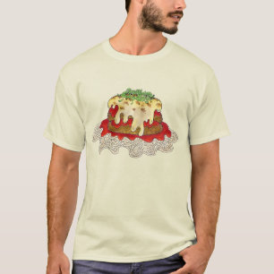 Eggplant Parm Parmesan Italienisches Restaurant Kü T-Shirt