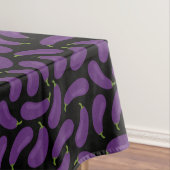 Eggplant Pattern Tablecloth Tischdecke (Beispiel)