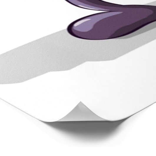 Eggplant Poster (Ecke)