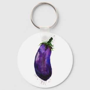 Eggplant Schlüsselanhänger