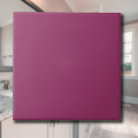 Eggplant Solid Color | Klassisches Elegant Fliese<br><div class="desc">Eggplant Solid Color | Classic | elegant | Trendy | Stilvoll | Geschenk</div>