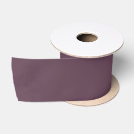 Eggplant Solid Color Satinband
