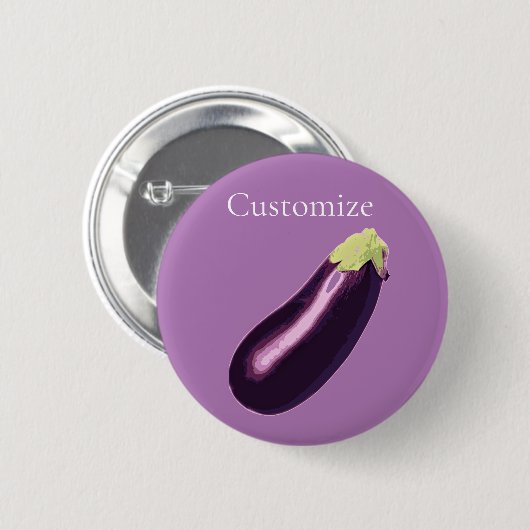 Eggplant Thunder_Cove Button (Vorne & Hinten)