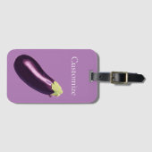 Eggplant Thunder_Cove Gepäckanhänger (Vorderseite (Horizontal))