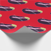 Eggplant Thunder_Cove Geschenkpapier (Ecke)