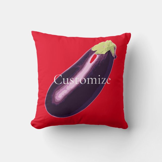 Eggplant Thunder_Cove Kissen (Vorderseite)