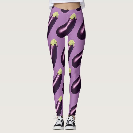 Eggplant Thunder_Cove Leggings (Vorderseite)