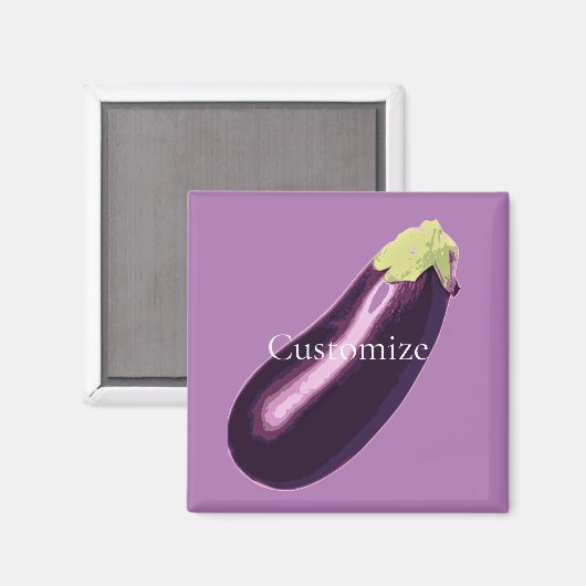 Eggplant Thunder_Cove Magnet (Vorderseite/Rückseite)