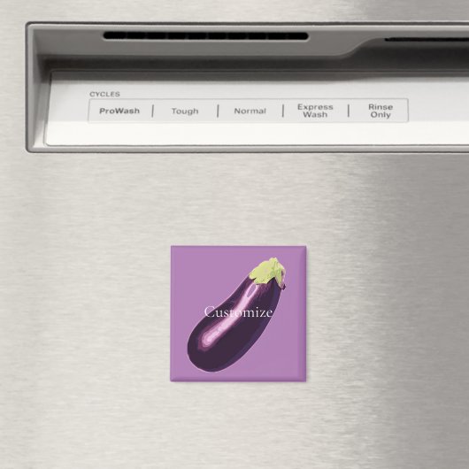 Eggplant Thunder_Cove Magnet (In Situ (Geschirrspüler))