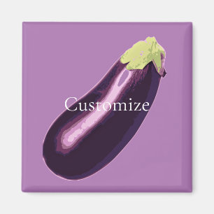 Eggplant Thunder_Cove Magnet